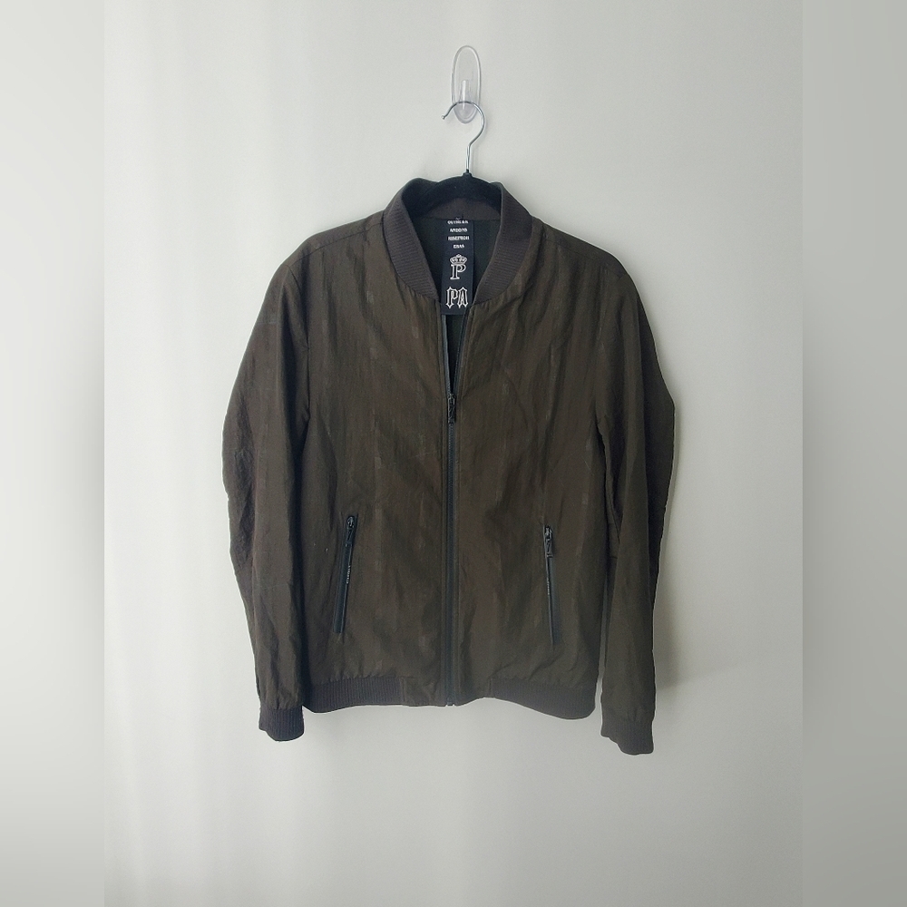 PA  men's green bomber jacket